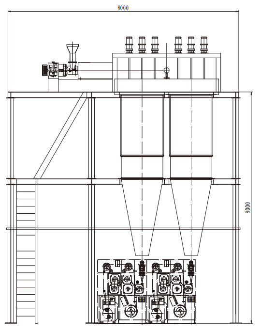 Dây chuyền kéo sợi thảm BCF