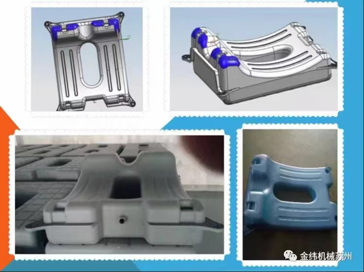 Máy thổi khuôn Jwell 500L/1000L cho giàn nổi PV/nền cột/nền bán chìm 