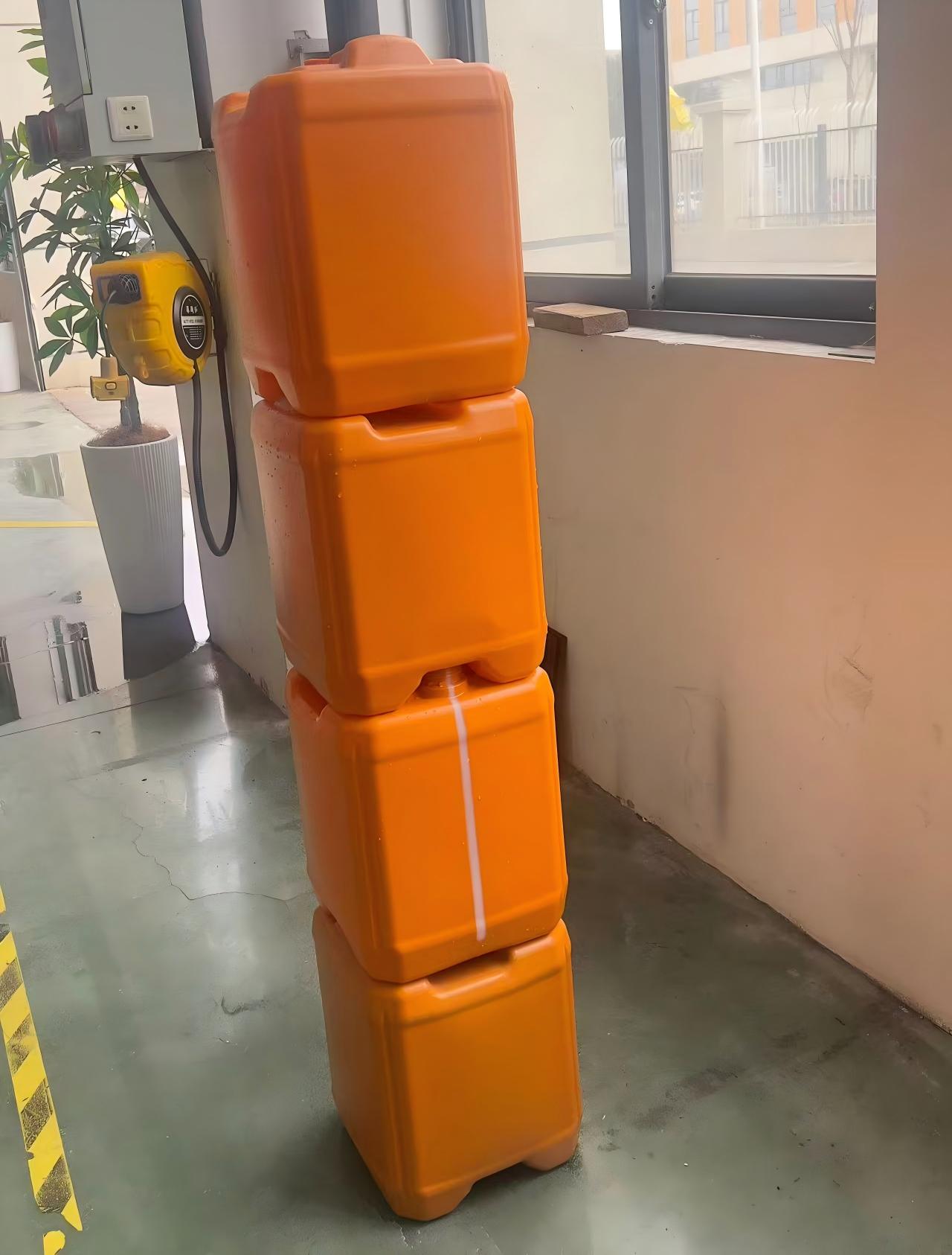 Máy thổi khuôn Jwell 30L cho thùng nhựa HDPE đơn/nhiều lớp/Jerrycan/Trống hở nắp