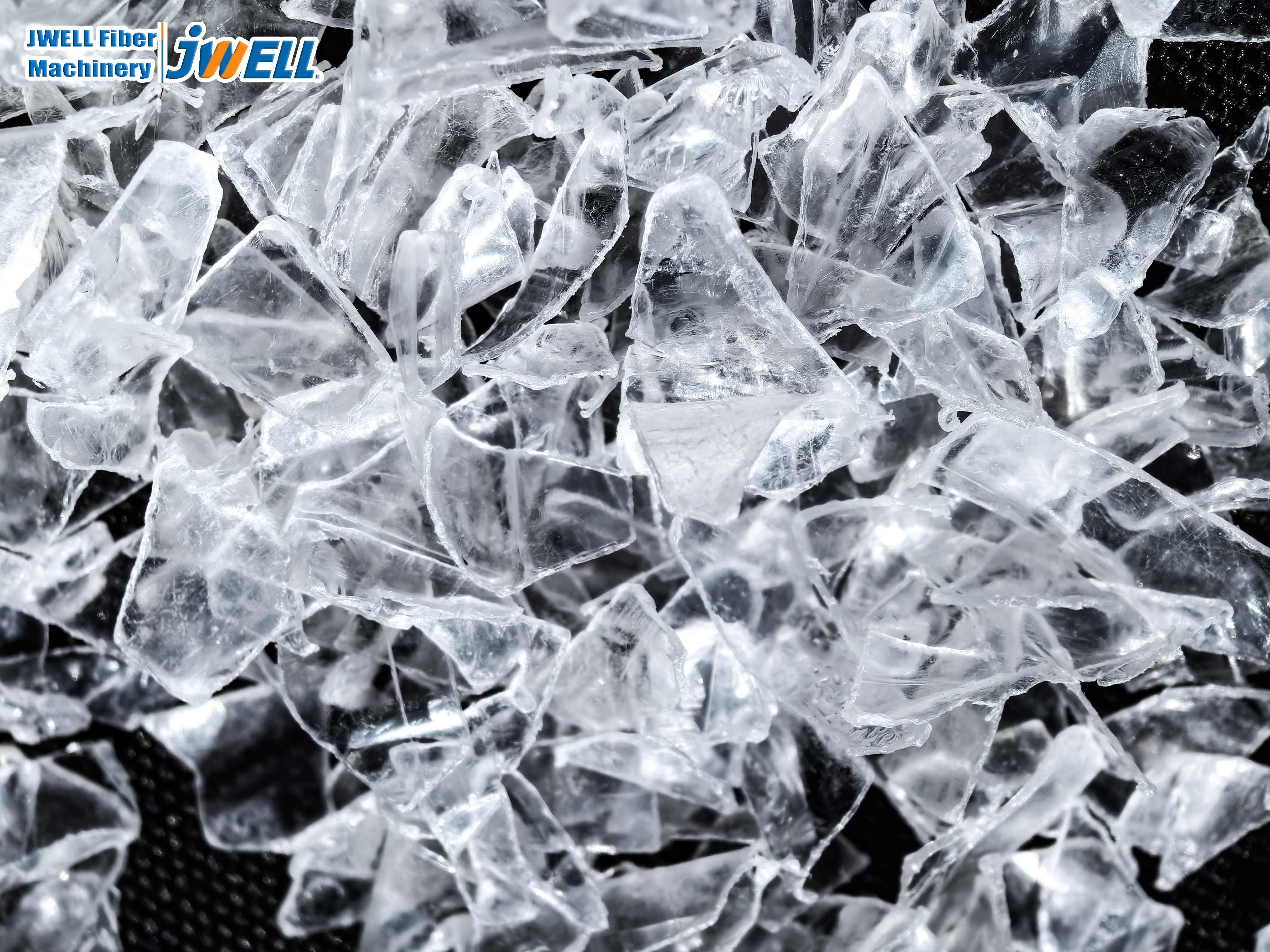 Mảnh chai PET t&aacute;i chế (Mảnh trắng)