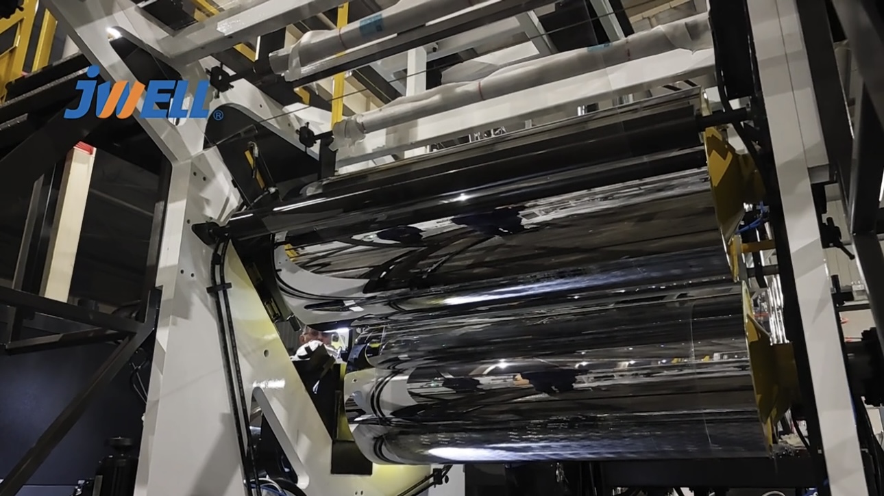 Máy đùn trục vít đơn Jwell Máy ép đùn tấm PET/PLA Máy đùn nhựa công suất cao