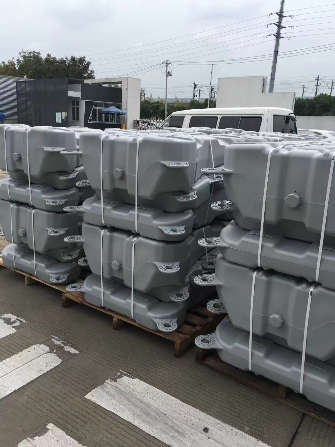 Máy thổi khuôn Jwell 500L/1000L cho giàn nổi PV/nền cột/nền bán chìm 